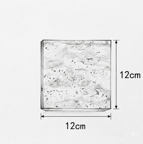 Applique murale | SABI — schéma dimensions