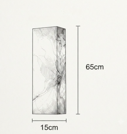 Applique murale | OCHRA — schéma dimensions
