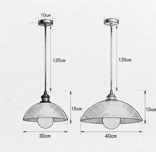 Suspension | KUPO — schéma dimensions