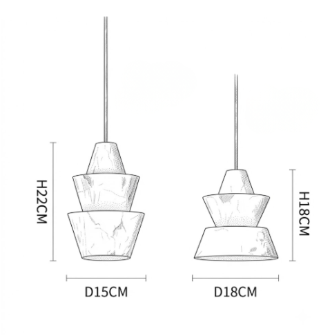 Suspension | ZIK — schéma dimensions