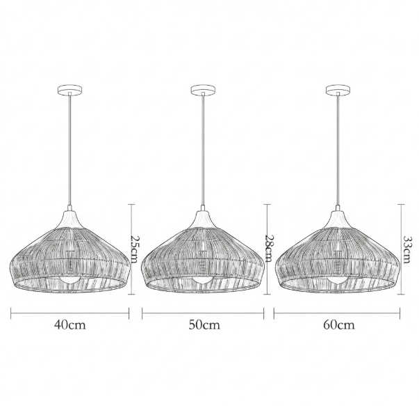 Suspension | NIDO — schéma dimensions