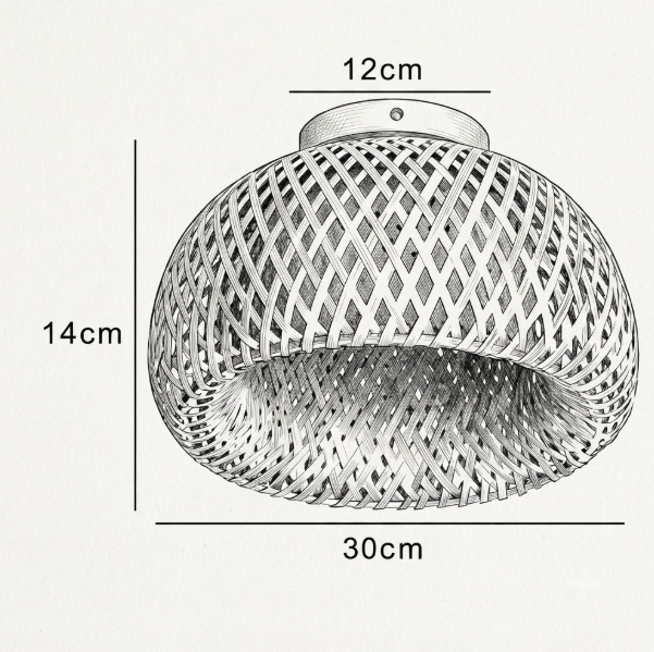 Plafonnier | KOTAI — schéma dimensions
