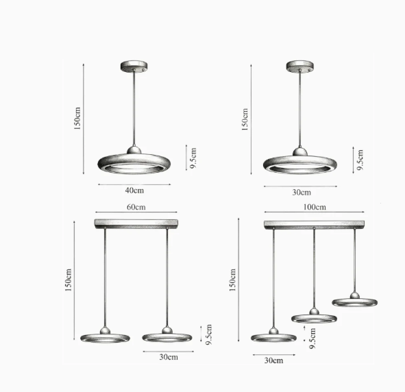 Suspension | NORI — schéma dimensions